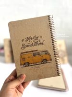 دفتر جلد سخت کرافت خط دار سویل کد 804 - Image 11