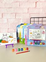 ست بوم رنگ آمیزی پایه دار و گواش کد CY-8007 - Image 2