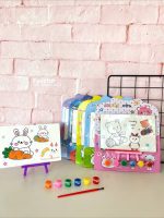 ست بوم رنگ آمیزی پایه دار و گواش کد CY-8007 - Image 3