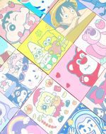 ست تابلو بوم رنگ آمیزی خمیری Paint by numbers سایز 20*20 کد 24DF0879