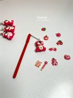 روان نویس آویزدار سیلیکونی طرح خرس و توت فرنگی Lotso کد 218 - Image 7
