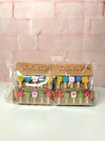 ست 10 عددی گیره چوبی WOODEN CLIP طرح روز های هفته کد bes086-1066 - Image 4