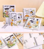 دفتر جلد سخت JINGU طرح فضانورد کد 5753