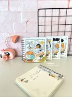 دفتر جلد سخت JINGU طرح فضانورد کد 5753 - Image 2