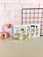 دفتر جلد سخت JINGU طرح فضانورد کد 5753 - Image 5