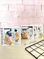 دفتر جلد سخت JINGU طرح فضانورد کد 5753 - Image 6