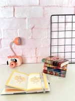 دفترچه جلد مگنتی JINGU طرح دختر انیمه FLOWER SHOP کد 2812 - Image 8