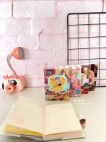 دفترچه جلد مگنتی JINGU طرح دختر انیمه FLOWER SHOP کد 2812 - Image 7