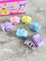 مداد تراش مخزن دار دو تیغه طرح دوربین کرومی و Sanrio کد 669 - Image 3