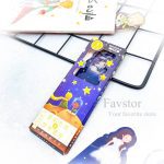 ست 5 عددی بوک مارک طلقی MEI QI طرح گلکسی و شازده کوچولو کد MQ-824 - Image 6