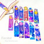 ست 5 عددی بوک مارک طلقی MEI QI طرح گلکسی و شازده کوچولو کد MQ-824 - Image 4