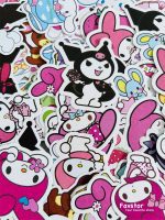 ست 12 عددی استیکر XIAO XANG طرح کرومی و Sanrio کد XX-D002 - Image 2