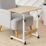 میز تحریر و لپتاپ قابل تنظیم چرخ دار - Image 7