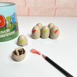 مداد تراش مخزن دار Emmason طرح تخم دایناسور کد 433 - Image 2