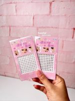 استیکر نگینی میکاپ و مو ساده ریز - Image 3