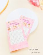 استیکر نگینی میکاپ و مو ساده ریز