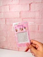 استیکر نگینی میکاپ و مو ساده ریز - Image 4