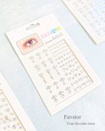 استیکر نگینی میکاپ و مو - Image 4