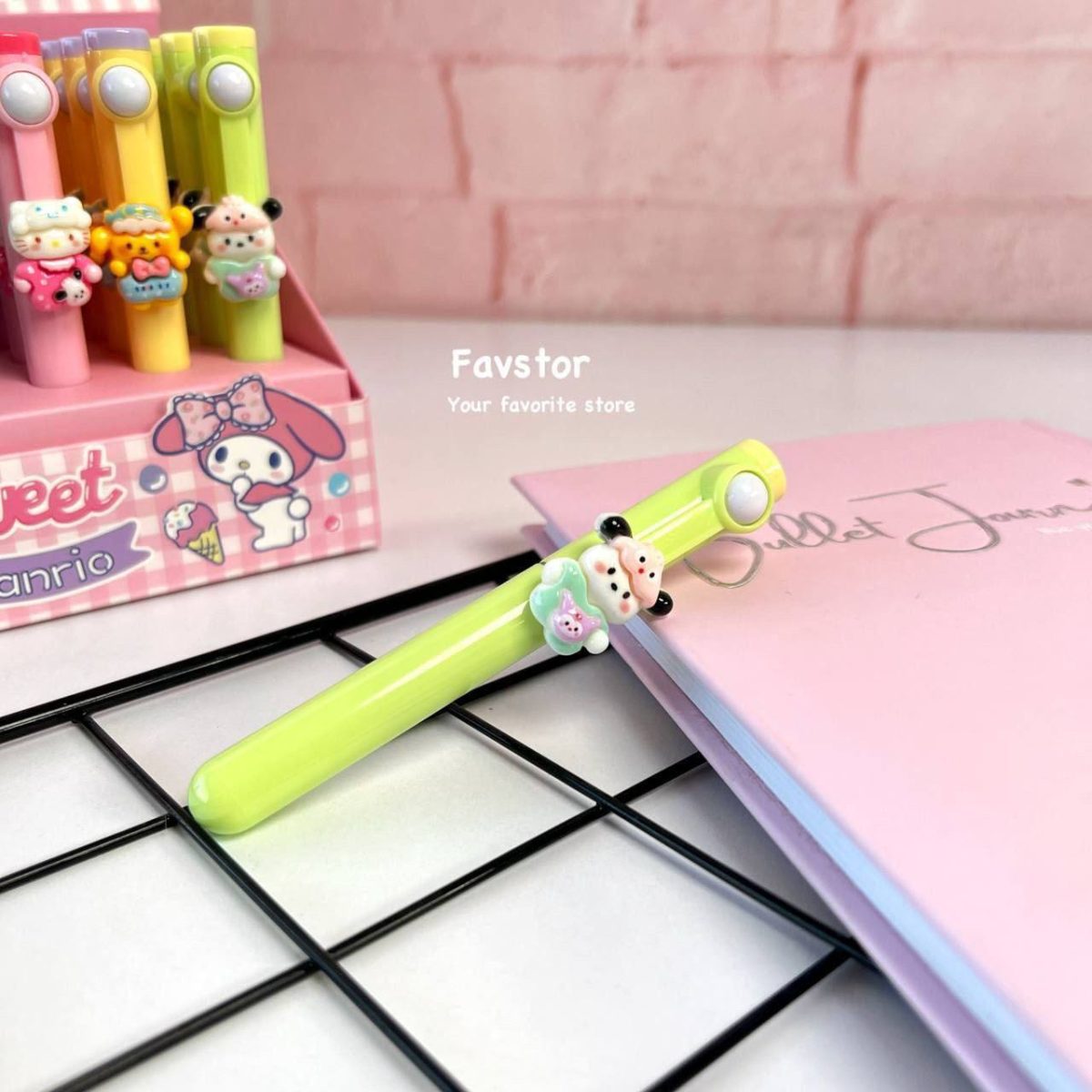 هایلایتر پیکسل سرامیکی طرح کرومی و Sanrio کد XH-1113 - Image 5