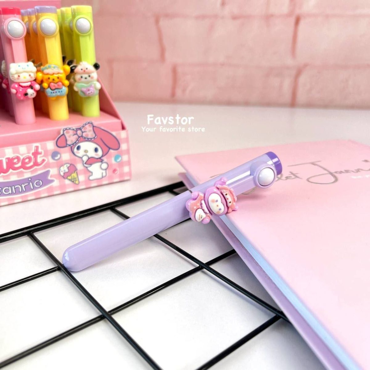 هایلایتر پیکسل سرامیکی طرح کرومی و Sanrio کد XH-1113 - Image 6