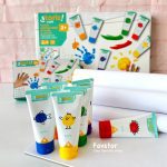 ست رنگ انگشتی تیوپی 6 رنگ و دفتر Storiz Craft کد 620932