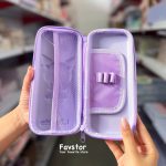 جامدادی نیم تبلتی 3D قفل دار طرح کرومی و Sanrio کد 8918 - Image 2