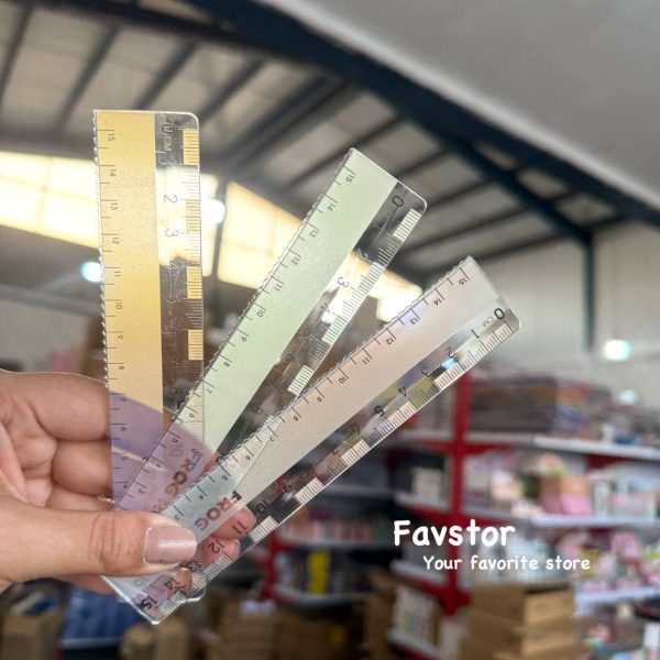 خط کش 15 cm تغییر رنگ دهنده FROG کد TY-1686