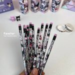 ست 12 عددی مداد پاک کن دار Prodone طرح کرومی هولوگرامی کد PR-2512 - Image 2