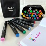 ست 48 عددی ماژیک دو سر طرح راندو Touch Parker - Image 3