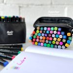 ست 60 عددی ماژیک دو سر طرح راندو Touch Parker - Image 3