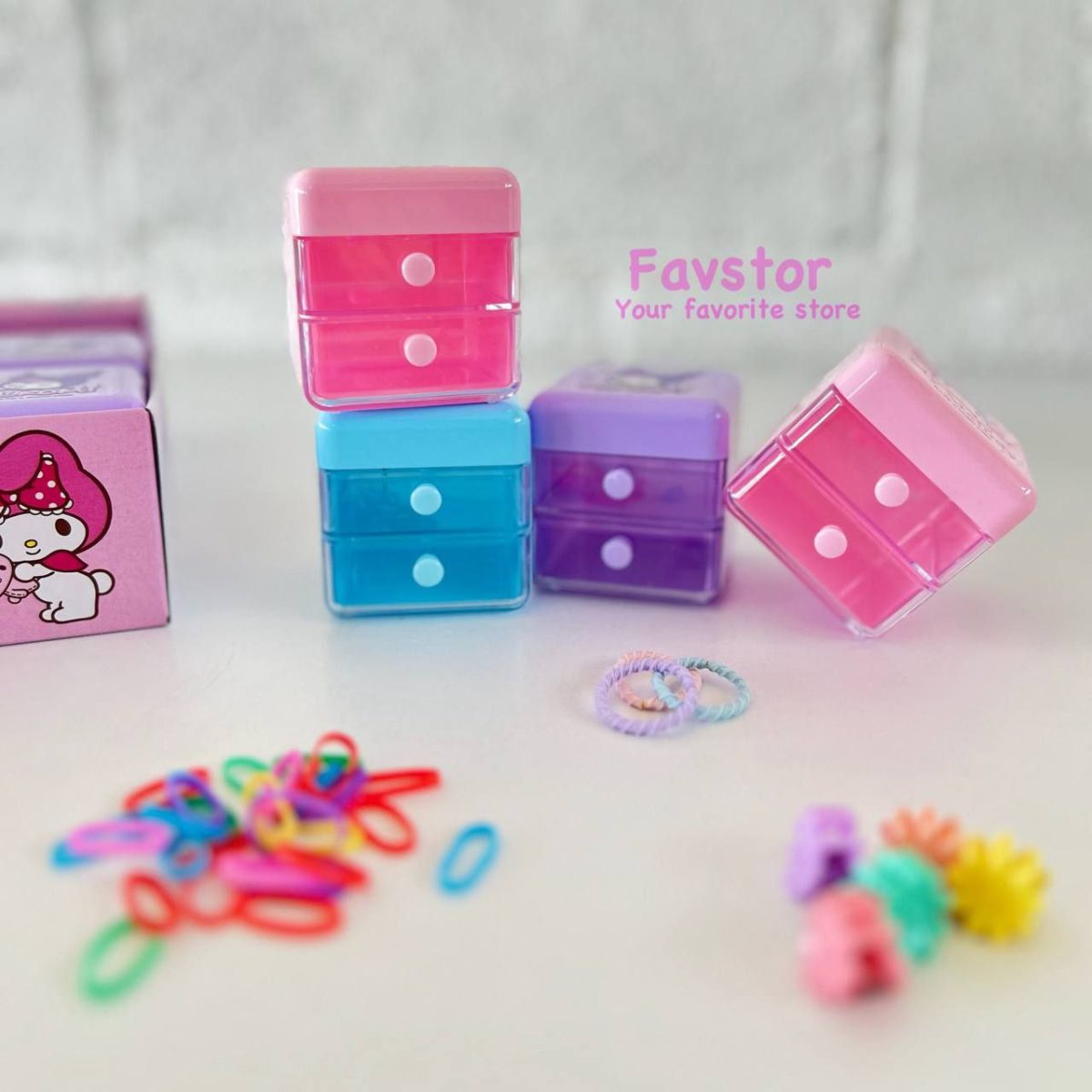 مینی استند ارگنایزر کشویی طرح کرومی و Sanrio کد SN-0862 - Image 8