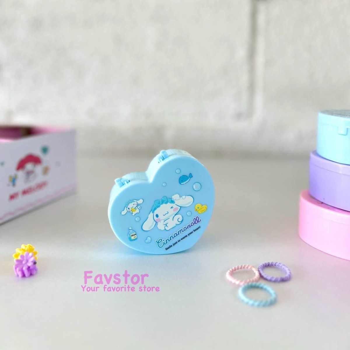مینی استند ارگنایزر قلبی طرح کرومی و Sanrio کد 838 - Image 6
