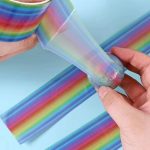 چسب دوطرفه‌ی رنگین کمانی eda کد YD-0095 - Image 8