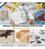 مینی پرینتر inkless شارژی طرح حیوانات BT Instant Printing - Image 9
