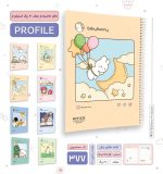 دفتر مشق حاشیه دار مجلد استیکر دار 60 برگ پیتیکو سری PROFIL کد 377 - Image 3