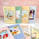 دفتر مشق حاشیه دار مجلد استیکر دار 60 برگ پیتیکو سری PROFIL کد 377