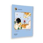 دفتر مشق حاشیه دار مجلد استیکر دار 60 برگ پیتیکو سری PROFIL کد 377 - Image 4