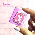ست 2 عددی مینی دفترچه جاسوییچی طرح خرس صورتی کد FX—0001-04 - Image 4