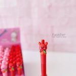 خودکار کلیکی سیلیکونی Q&Q طرح خرگوش و هویج کد T/YWZB - Image 6