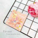 ست 3 عددی شیت استیکر شفاف طلاکوب YIDAWENHUA طرح دختر سری XYH کد 1-12 - Image 8