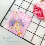 ست 3 عددی شیت استیکر شفاف طلاکوب YIDAWENHUA طرح دختر سری XYH کد 1-12 - Image 4