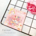 ست 3 عددی شیت استیکر شفاف طلاکوب YIDAWENHUA طرح دختر سری XYH کد 1-12 - Image 3