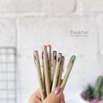 ست 9 عددی روان نویس رنگی نوک نمدی SAIT سری MIPOR PEN LINE کد OD5112C-9 - Image 10