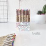 ست 9 عددی روان نویس رنگی نوک نمدی SAIT سری MIPOR PEN LINE کد OD5112C-9 - Image 7
