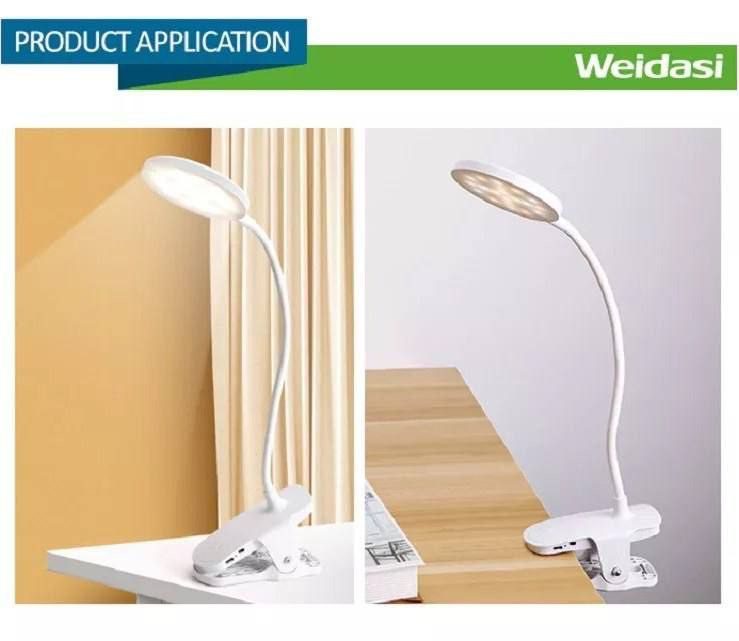 IMG_0383 چراغ مطالعه کلیپسی WEIDASI کد WD-6051 - Image 3