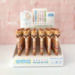 هایلایتر کلیکی Pinen طرح خرس پاپیونی کد XP-3077 - Image 3