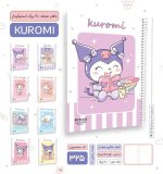 دفتر خط دار مجلد استیکر دار 60 برگ پیتیکو سری کرومی کد 325 - Image 2