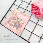 ست 3 عددی شیت استیکر شفاف طلاکوب YIDAWENHUA طرح دختر سری XYH کد24-13 - Image 11