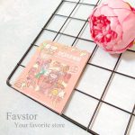 ست 3 عددی شیت استیکر شفاف طلاکوب YIDAWENHUA طرح دختر سری XYH کد24-13 - Image 5