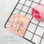 ست 3 عددی شیت استیکر شفاف طلاکوب YIDAWENHUA طرح دختر سری XYH کد24-13 - Image 4